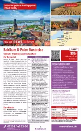 Gazetka promocyjna Rewe Reisen - Reiseprospekt - Gazetka - ważna od 28.08 do 28.08.2026 - strona 7 - produkty: Bad, buch, decke, deutschsprachige reiseleitung, dusche, eis, elle, fisch, fische, Fischer, harman, inklusivleistungen, Mode, natur, pril, rama, reis, reiseverlauf, rel, SANTE, Ti, uhr