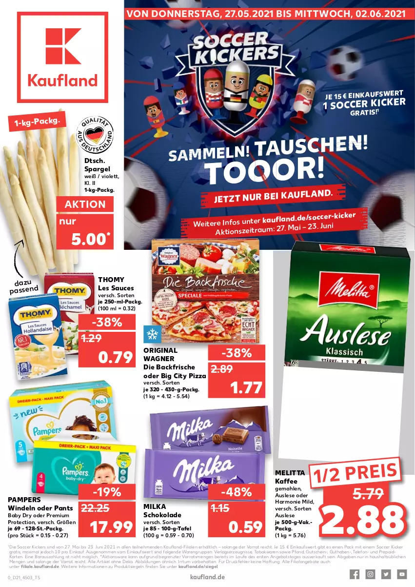 Aktueller Prospekt Kaufland - Gültig vom 27.05.2021 bis 02.06.2021 - von 27.05 bis 02.06.2021 - strona 1