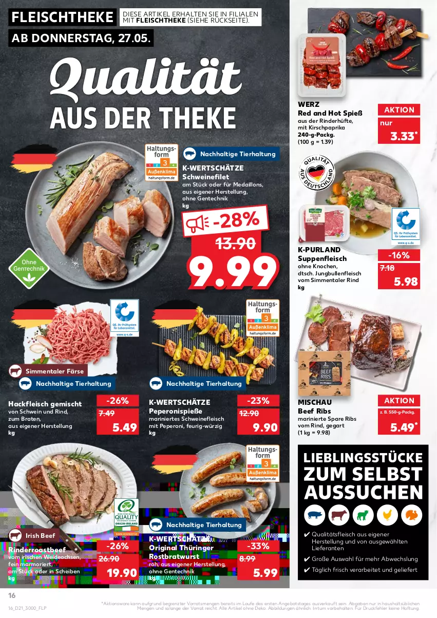 Aktueller Prospekt Kaufland - Gültig vom 27.05.2021 bis 02.06.2021 - von 27.05 bis 02.06.2021 - strona 16