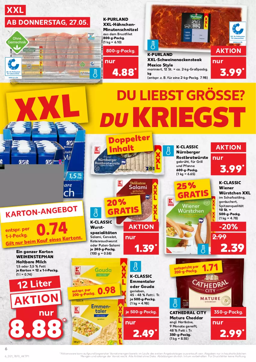 Aktueller Prospekt Kaufland - Gültig vom 27.05.2021 bis 02.06.2021 - von 27.05 bis 02.06.2021 - strona 6