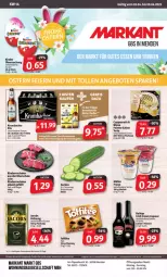 Gazetka promocyjna Markant - Prospekte - Gazetka - ważna od 08.04 do 08.04.2023 - strona 1 - produkty: angebot, angebote, baileys, Bau, coppenrath, eis, elle, ente, gurke, gurken, irish cream, jacobs, jacobs krönung, krombache, krombacher, krombacher pils, liqueur, Müller, pils, reis, rind, rinder, Rinderroulade, rinderrouladen, rouladen, sahne, Schal, Schale, Ti, toffifee, torte, uhr, ZTE