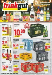Gazetka promocyjna Trinkgut - Prospekte - Gazetka - ważna od 20.09 do 20.09.2025 - strona 1 - produkty: alkohol, Alwa, ananas, Apple, Bad, bree, eis, eiswürfel, Extaler, flasche, freixenet, jever, jever pilsener, K2, mac, mineralwasser, monte, ordner, pils, pilsener, reis, rel, saft, sim, Ti, wasser, wein, weine, würfel, yeni raki, ZTE