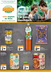 Gazetka promocyjna Globus - Prospekte - Gazetka - ważna od 19.03 do 19.03.2022 - strona 1 - produkty: angebot, angebote, angebotspreis, auer, chili, eintopf, eis, eistee, fleisch, lack, mac, meersalz, mint, olive, oliven, paprika, reis, salz, schwein, schweine, schweinefleisch, tee, Ti, topf, Vegeta, wein, weine