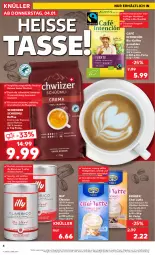 Gazetka promocyjna Kaufland - Extra-Angebote - Gazetka - ważna od 10.01 do 10.01.2024 - strona 4 - produkty: angebot, beutel, bio, Bio-Kaffee, Blüte, bohne, bohnen, classico, eis, espresso, filterkaffee, getränk, getränke, hochland, kaffee, kaffee ganze bohnen, kaffeegenuss, karamell, krüger, latte, milch, ndk, nuss, oder espresso, orange, orangen, portionsbeutel, schoko, tasse, tee, Ti, tisch, trommel, usb, vanille, ZTE