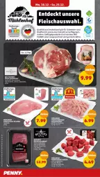 Gazetka promocyjna Penny - Prospekte - Gazetka - ważna od 23.12 do 23.12.2023 - strona 4 - produkty: beef, eis, Elan, ente, fleisch, Geflügel, geflügelprodukte sind mit dem, geschnetzeltes, gulasch, jungbullen, lamm, lammkeule, rind, rinder, rindfleisch, roastbeef, schwein, schweine, wein, weine, Zelt