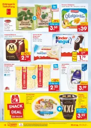 Gazetka promocyjna Netto Marken-Discount - Filial-Angebote - Gazetka - ważna od 01.10 do 01.10.2022 - strona 16 - produkty: bestpreis, caffe, ehrmann, eier, eierspätzle, eis, ferrero, fisch, Garten, Kinder, kinder pingui, kühlregal, langnese, magnum, ndk, nudel, nudeln, obst, obstgarten, pingui, regal, reis, salat, snack, spreewälder, Ti, versandkostenfrei