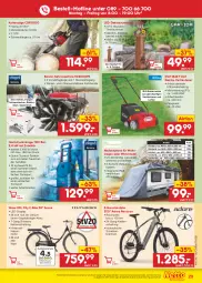 Gazetka promocyjna Netto Marken-Discount - Filial-Angebote - Gazetka - ważna od 01.10 do 01.10.2022 - strona 29 - produkty: abdeckplane, Abdeckplane für Wohnwagen, ACC, akku, angebot, batterie, Brei, bürste, E-Bike, eis, Elektro, elle, hochdruckreiniger, Kette, laufräder, messer, Mountainbike, reiniger, reis, sac, säge, Schal, shimano, Sport, telefon, Ti, Tiere, timer, uhr, wasser, ZTE