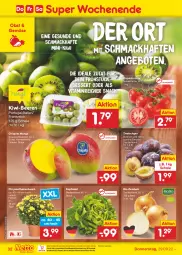 Gazetka promocyjna Netto Marken-Discount - Filial-Angebote - Gazetka - ważna od 01.10 do 01.10.2022 - strona 32 - produkty: angebot, angebote, asti, beere, beeren, bestpreis, bio, chiquita, chrysanthemen, dessert, eis, kiwi, kopfsalat, mac, mango, ndk, obst, reis, rispentomaten, salat, Schal, Schale, snack, tee, Ti, tomate, tomaten, topf, versandkostenfrei, vita, zwiebel, zwiebeln