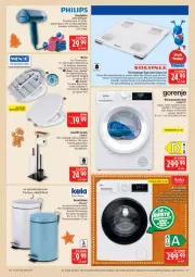 Gazetka promocyjna Marktkauf - Prospekt - Gazetka - ważna od 20.12 do 20.12.2025 - strona 43 - produkty: amica, auto, bambus, Behälter, bio, Dampfglätter, decke, Deckel, eier, eimer, eis, Elan, erde, garnitur, gorenje, kosmetik, kosmetikeimer, lack, papier, Personenwaag, personenwaage, Philips, reis, rel, Signal, soehnle, Ti, toilettenpapier, tragegriff, Trockner, Waage, wärmepumpentrockner, waschmaschine, wasser, wc-garnitur