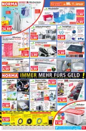 Gazetka promocyjna Norma - Norma - Gazetka - ważna od 16.01 do 16.01.2023 - strona 13 - produkty: apfel, aufbewahrungsbox, ball, batterie, batterien, Beba, Bebe, blume, blumen, Brei, bügel, bürste, Clin, decke, Deckel, dell, edelstahl, eimer, eis, elle, fenster, geschirr, geschirrtücher, gin, Holz, jumbo, Klammern, kleid, kleider, kleiderbügel, korb, küche, Küchen, Küchenregal, küchenrolle, küchenrollen, kühlschrank, lamm, Läufer, lavendel, LED-Leuchte, led-licht, Leuchte, leuchten, Löffel, Mett, mikrofaser, mikrowelle, Mode, ndk, paar schuhe, quad, regal, reifen, reis, Ria, Rollenbox, Roller, Schmetterling, schmutzfangmatte, Schrank, schuhe, schüssel, sonnenblume, sonnenblumen, spiegel, Spiele, staubsauger, Teleskop, Ti, tisch, Trockner, tücher, Universal-Klettbinder, Wanne, wäschekorb, waschmittel