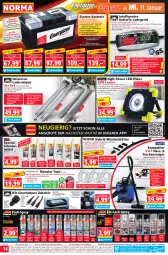 Gazetka promocyjna Norma - Norma - Gazetka - ważna od 16.01 do 16.01.2023 - strona 14 - produkty: adapter, akku, angebot, angebote, arla, auer, auto, Bank, batterie, batterien, beutel, Calcium, deka, edelstahl, eis, Elektro, elle, energizer, ente, felgen, gin, Intel, Kette, kraft, lack, ladegerät, ladekabel, latte, lebensmittel, LED-Fluter, LG, messer, monster, papier, powerbank, reifen, reiniger, reis, sattel, schlauch, smartphone, Spezi, Ti, Trockensauger, überhitzungsschutz, usb, wasser