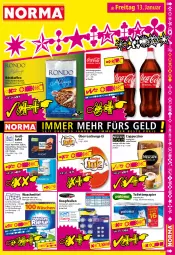 Gazetka promocyjna Norma - Norma - Gazetka - ważna od 16.01 do 16.01.2023 - strona 15 - produkty: alpenmilch, Cap, cappuccino, cin, eis, elle, erfrischungsgetränk, flakes, flasche, getränk, haselnuss, joghur, joghurt, kaffee, latte, milch, nuss, papier, röstkaffee, Ti, toilettenpapier, waschmittel