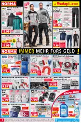 Gazetka promocyjna Norma - Norma - Gazetka - ważna od 16.01 do 16.01.2023 - strona 2 - produkty: achselhemd, adapter, asti, auto, Bau, baumwolle, Bebe, citrus, eis, elle, ente, Fleecejacke, Garten, gartenschlauch, gin, hella, hemd, hose, Jacke, Klammern, kompressor, kraft, lamm, Lampe, LG, longlife, mac, Magnets, mint, ndk, nuss, reifen, reine baumwolle, reis, rel, Ria, Scheibenfrostschutz, schlauch, schläuche, Strickfleecejacke, Tasche, taschen, Teleskop, Ti, tisch, trommel, Unterhemd, usb, wandhalterung, wasser, werkzeug, werkzeuge, Windschutz, wolle, Zangen, ZTE