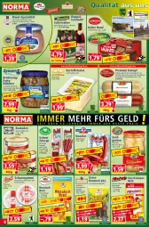 Gazetka promocyjna Norma - Norma - Gazetka - ważna od 16.01 do 16.01.2023 - strona 6 - produkty: ball, banane, bananen, Becher, bier, brot, eintopf, eis, flasche, fleisch, gelee, gin, gulasch, gurke, gurken, hackfleisch, hering, karamell, kartoffel, kartoffelsalat, Käse, knacker, Kraut, Kreide, kühlregal, leberwurst, LG, lorenz, marinade, peperoni, Peroni, pfanne, regal, ring, Rotwurst, rouladen, russisch brot, salami, salat, schoko, schokolade, schwein, senf, Spezi, Stier, suppe, Ti, topf, Vegeta, vita, wein, wurst, Zartbitterschokolade