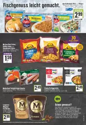 Gazetka promocyjna E Center - Angebote der Woche - Gazetka - ważna od 04.02 do 04.02.2023 - strona 15 - produkty: Becher, beutel, bier, chia, eis, Elan, erde, fertiggericht, fertiggerichte, filegro, filet, fisch, frosta, Golden Longs, iglo, langnese, mac, magnum, mccain, nuss, rwe, snack, snacks, steak, Ti