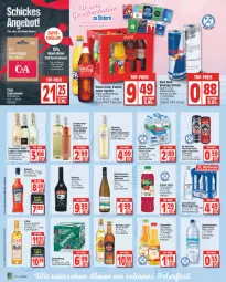 Gazetka promocyjna Edeka - Angebote der Woche - Gazetka - ważna od 01.04 do 01.04.2023 - strona 18 - produkty: adelholzener, alkohol, Alwa, angebot, aperitif, aperol, bree, Cava, coca-cola, cola, drink, eis, fanta, fanta oder, fanta oder sprite, flasche, freixenet, frucht, fruchtsäfte, gerolsteine, gerolsteiner, glasflasche, gutschein, Havana Club, Holz, irish cream, LG, lillet, mineralwasser, Nektar, nuss, oder sprite, pet-flasche, red bull, reis, säfte, sprite, steiner, Ti, underberg, valensina, vitrex, volvic, wasser, wein, weine, ZTE