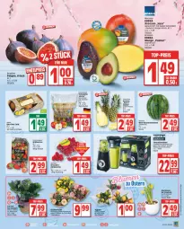 Gazetka promocyjna Edeka - Angebote der Woche - Gazetka - ważna od 01.04 do 01.04.2023 - strona 3 - produkty: ananas, avocado, Becher, beere, beeren, beutel, bio, decke, Deckel, deka, eis, erdbeere, erdbeeren, Feigen, früchte, himbeer, himbeere, himbeeren, kiwi, Kiwi Gold, LG, mac, mango, melone, melonen, Mixer, Narzissen, nuss, reis, Schal, Schale, tafeläpfel, Ti, topf, trinkbecher, wasser, wassermelone, wassermelonen, ZTE