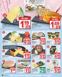 Gazetka promocyjna Edeka - Angebote der Woche - Gazetka - ważna od 01.04 do 01.04.2023 - strona 8 - produkty: albray, Beemster, bio, blume, blumen, brot, camembert, chaumes, emmentaler, Feigen, frischkäse, gin, goldsteig, hartkäse, Heu, HP, Käse, kräuter, kräutern, lachs, LG, mac, nuss, Räucherlachs, rel, Rettich, rind, saint albray, sauce, schnittkäse, schweizer hartkäse, schweizer schnittkäse, senf, Spezi, Swizzrocker, terrine, Ti, tisch, Trüffel, weichkäse, Wild, Wildblumenkäse