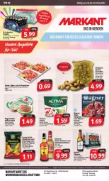Gazetka promocyjna Markant - Prospekte - Gazetka - ważna od 10.02 do 10.02.2024 - strona 1 - produkty: Bau, beutel, chips, chipsfrisch, danone, erdnuss, Etiqueta Blanca, flasche, flippies, funny-frisch, gyros, küche, kuchen, Küchen, lamm, nuss, Ofen, osborne, pfanne, pizza, schwein, steinofen, steinofen pizza, Ti, uhr, veterano, wein