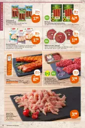 Gazetka promocyjna Tegut - Angebote der Woche - Gazetka - ważna od 09.04 do 09.04.2022 - strona 10 - produkty: angebot, angebote, bio, Bio-Salami, braten, chili, dekoration, eis, elle, ente, finesse, fleisch, Geflügel, geschnetzeltes, hackfleisch, hähnchenbrust, Hähnchengeschnetzeltes, herta, herta finesse, Kamin, Kaminwurz, lamm, landprimus, Mantel, Mett, natur, pfeffer, reis, rind, rinder, salami, schinken, snack, spare ribs, teller, Ti, wiltmann, wurst, würstchen, Zelt