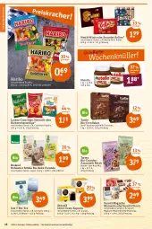 Gazetka promocyjna Tegut - Angebote der Woche - Gazetka - ważna od 09.04 do 09.04.2022 - strona 18 - produkty: beere, beeren, beutel, bio, bioland, chips, cola, crunchips, dolce gusto, eis, elle, ente, erbsen, flakes, haribo, keks, kichererbsen, kitkat, lebensmittel, lorenz, lorenz crunchips, müsli, natur, natura, Nescafé, nestlé, nuss, nutella, paprika, reis, saro, sarotti, smarties, tee, Ti