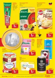 Gazetka promocyjna Netto Marken-Discount - Filial Angebote - Gazetka - ważna od 15.01 do 15.01.2022 - strona 17 - produkty: angebot, becel, Cap, cola, enders, gin, hengstenberg, kartoffel, knorr, konfitüre, kräuter, landliebe, oro di parma, paprika, pfanni, püree, Ricola, Ti, tomate, tomaten, tomato al gusto, tonic, vita, whiskey, ZTE