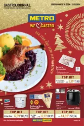 Gazetka promocyjna Metro - GastroJournal - Gazetka - ważna od 13.11 do 13.11.2024 - strona 1 - produkty: eimer, eis, ente, Entenkeule, grana, grana padano, LG, mac, mayonnaise, Metro, milch, padano, pflanze, pflanzen, Pflanzenöl, Rana, Rauch, salat, suppe, suppen, Ti, tisch, topf, uhr, Yo