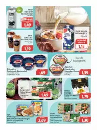 Gazetka promocyjna Feneberg - Prospekte - Gazetka - ważna od 01.04 do 01.04.2023 - strona 6 - produkty: Alpenhain, Becher, beutel, bio, bio gemüse, brot, caffè latte, camembert, camembert creme, creme, deka, discount, drink, edeka bio, eis, emmi, feinjoghurt, filegro, filet, hafer, Haferdrink, haltbare milch, iglo, joghur, joghurt, Kette, Kroketten, latte, milch, mövenpick, müsli, obazda, rahm-spinat, reis, schlemmer-filet, Spezi, spinat, Ti