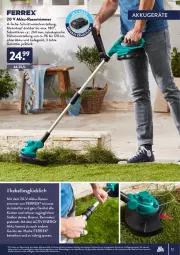 Gazetka promocyjna AldiSud - ALDI Garten - Gazetka - ważna od 30.04 do 30.04.2022 - strona 13 - produkty: akku, alle artikel ohne dekoration, dekoration, eis, elle, ferrex, gin, ladegerät, ohne akku und ladegerät, rasen, rasentrimmer, reis, Teleskop, Ti, tisch, ZTE