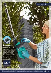 Gazetka promocyjna AldiSud - ALDI Garten - Gazetka - ważna od 30.04 do 30.04.2022 - strona 15 - produkty: akku, alle artikel ohne dekoration, brut, dekoration, eis, elle, gin, ladegerät, messer, ohne akku und ladegerät, Schere, Ti, ZTE