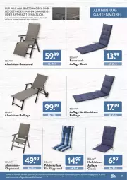 Gazetka promocyjna AldiSud - ALDI Garten - Gazetka - ważna od 30.04 do 30.04.2022 - strona 27 - produkty: alle artikel ohne dekoration, dekoration, eis, elle, Garten, gartenmöbel, gin, klappsessel, Liege, möbel, rel, relaxsessel, sessel, teller, Ti, ZTE