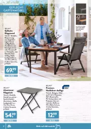 Gazetka promocyjna AldiSud - ALDI Garten - Gazetka - ważna od 30.04 do 30.04.2022 - strona 32 - produkty: aldi, armlehnen, Bau, baumwolle, braun, dell, elle, Garten, gartenmöbel, Holz, klappsessel, klapptisch, kunststoffgeflecht, Mantel, möbel, Mode, sessel, Ti, tisch, wolle