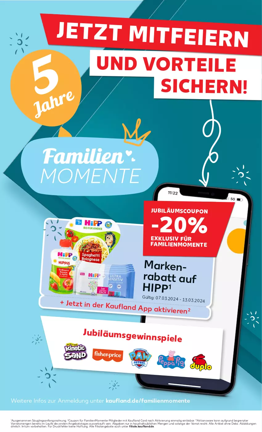 Aktueller Prospekt Kaufland - Prospekt - von 07.03 bis 13.03.2024 - strona 49 - produkty: angebot, angebote, coupon, eier, ente, hipp, Jubiläums, Spiele, Ti, ZTE