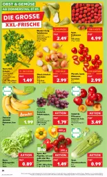 Gazetka promocyjna Kaufland - Prospekt - Gazetka - ważna od 13.03 do 13.03.2024 - strona 20 - produkty: angebot, banane, bananen, beere, beeren, bio, Birnen, eis, eisbergsalat, elle, erdbeere, erdbeeren, Koriander, kräuter, LG, minze, obst, paprika, petersilie, pflaume, pflaumen, Ria, rispentomaten, sac, salat, schnittlauch, stauden, tafelbirnen, tafeltrauben, Ti, tomate, tomaten, trauben, ZTE, zwiebel, zwiebeln