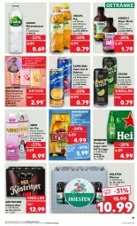 Gazetka promocyjna Kaufland - Prospekt - Gazetka - ważna od 13.03 do 13.03.2024 - strona 31 - produkty: Alwa, angebot, angebote, bier, Cap, capri-sun, desperados, frucht, fruchtsaft, fruchtsaftgetränk, getränk, getränke, getränkesirup, gin, grapefruit, heineken, Hohes C, holsten, holsten pilsener, ice tea, köstritzer, limo, limonade, mac, mineralwasser, Mineralwasser Still, pfirsich, pils, pilsener, saft, sirup, tee, Ti, volvic, wasser, zitrone, zitronen, zucker