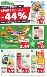 Gazetka promocyjna Kaufland - Prospekt - Gazetka - ważna od 13.03 do 13.03.2024 - strona 42 - produkty: angebot, Becher, butter, cheddar, cordon bleu, eis, emmentaler, fleisch, fleischwurst, Geflügel, Geflügel-Fleischwurst, gouda, gutfried, hinterschinken, Käse, knoblauch, leberwurst, mit gouda, mit knoblauch, sandwich, schinken, Schmelzkäse, schmelzkäsezubereitung, schwein, spitzenqualität, Sucuk, Ti, wein, wurst, ZTE