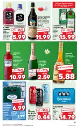 Gazetka promocyjna Kaufland - Prospekt - Gazetka - ważna od 13.03 do 13.03.2024 - strona 47 - produkty: Alwa, angebot, angebote, aperitif, Benediktiner, bier, brillant sekt, campari, chantré, cocktail, cocktails, drink, drinks, dry gin, eis, elle, Fernet, gewürz, gin, Holz, kirsch, kleiner feigling, kräuter, kräutern, Lagerbier, leine, likör, london dry, london dry gin, mac, mineralwasser, Mineralwasser Medium, pils, sekt, söhnlein, söhnlein brillant, Staatl. Fachingen, Tanqueray, Ti, tonic, wasser, wein, weinbrand, wodka