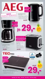 Gazetka promocyjna Kodi - Prospekte - Gazetka - ważna od 02.06 do 02.06.2022 - strona 6 - produkty: auto, Bau, brötchen, brötchenaufsatz, decke, Deckel, Elektro, elle, ente, HP, Kocher, latte, rel, Schal, tasse, Ti, tisch, toast, toaster, topf, wasser, wasserkocher