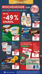 Gazetka promocyjna AldiSud - NÄCHSTE WOCHE - Gazetka - ważna od 26.11 do 26.11.2022 - strona 36 - produkty: akku, aldi, aprikose, Becher, beere, butter, buttermilch, cereals, E-Bike, eis, erdbeere, erde, flasche, frucht, gewinnspiel, gutschein, gutscheine, joghur, joghurt, landliebe, landliebe joghurt, langnese, LG, lion, mac, milch, Müller, nestlé, pudding, reis, sahne, schoko, schokolade, Smacks, smarties, Ti, uhr, vanille, viennetta