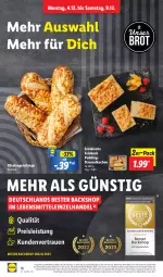 Gazetka promocyjna Lidl - Aktionsprospekt - Gazetka - ważna od 09.12 do 09.12.2023 - strona 20 - produkty: angebot, brot, coupon, eis, Käse, kuchen, Laugenstange, lebensmittel, LG, pudding, Rauch, reis, Streuselkuchen, Ti