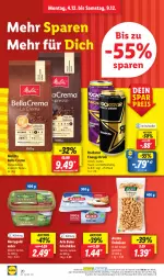 Gazetka promocyjna Lidl - Aktionsprospekt - Gazetka - ważna od 09.12 do 09.12.2023 - strona 22 - produkty: aktionspreis, alesto, angebot, arla, arla buko, bella crema, bohne, bohnen, Buko, coupon, drink, eis, elle, energy drink, erdnüsse, frischkäse, Käse, kerrygold, kerrygold extra, melitta, ndk, reis, Rockstar, Schal, Schale, teller, Ti, ZTE