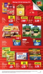 Gazetka promocyjna Lidl - Aktionsprospekt - Gazetka - ważna od 09.12 do 09.12.2023 - strona 25 - produkty: angebot, auer, Bau, Bauer, bergader, coupon, Dr. Oetker, eis, ferrero, Ferrero Rocher, Geschenkbox, jacobs, Käse, knorr, kokos, Kokosfett, kuchen, Mon Chéri, porridge, reis, suppe, suppen, suppenliebe, Ti, ZTE