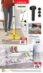 Gazetka promocyjna Lidl - Aktionsprospekt - Gazetka - ważna od 09.12 do 09.12.2023 - strona 32 - produkty: akku, angebot, batterie, bürste, dell, eis, elle, Hartbodenreiniger, Kärcher, Mode, ndk, paar schuhe, regal, reiniger, Reinigung, reinigungsbürste, Reinigungsmittel, reis, Schal, Schale, schuhe, schuhregal, schwamm, silvercrest, sneaker, Ti, uhr, wasser, ZTE