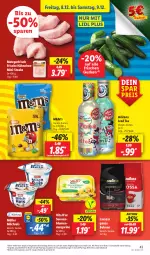 Gazetka promocyjna Lidl - Aktionsprospekt - Gazetka - ważna od 09.12 do 09.12.2023 - strona 59 - produkty: aktionspreis, angebot, blume, blumen, bohne, bohnen, coupon, eis, Frische Hähnchen, gurke, gurken, lavazza, lavazza ganze bohne, margarine, milch, milchreis, Müller, reis, steak, steaks, Ti, vita, ZTE