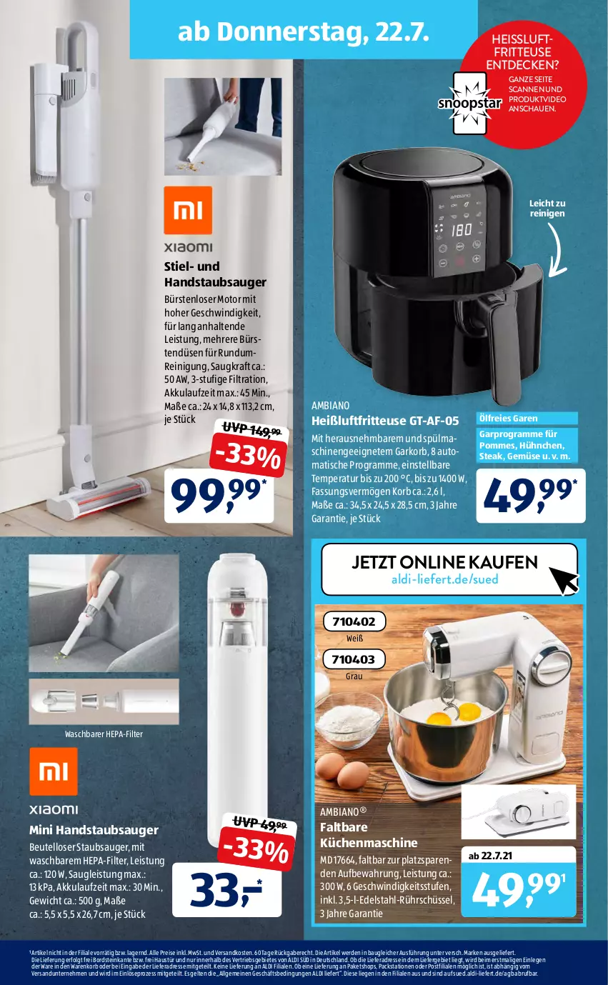 Aktueller Prospekt AldiSud - ALDI Aktuell - von 19.07 bis 24.07.2021 - strona 21