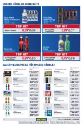 Gazetka promocyjna Metro - Trader Exklusiv - Gazetka - ważna od 31.03 do 31.03.2024 - strona 2 - produkty: Alwa, auer, beutel, bier, brut, Cap, capri-sun, coca-cola, cola, drink, durstlöscher, eis, eistee, energy drink, flasche, frucht, fruchtsaft, fruchtsaftgetränk, gerolsteine, gerolsteiner, getränk, getränke, Gorbatschow, mineralwasser, monster, Monster Energy, Palette, pepsi, pfanne, Pfanner, regal, reis, saft, steiner, tee, Three Sixty, Ti, vodka, volvic, warsteiner, wasser, wodka