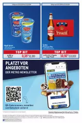 Gazetka promocyjna Metro - Trader Exklusiv - Gazetka - ważna od 31.03 do 31.03.2024 - strona 8 - produkty: abholpreise, angebot, angebote, Ayran, Becher, eis, flasche, getränk, getränke, gutschein, ilag, Metro, Palette, pils, preisvorteil, premium pils, regal, reis, rwe, telefon, Ti, tyskie