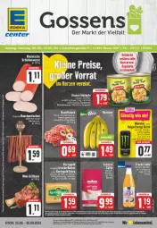 Gazetka promocyjna E Center - Angebote der Woche - Gazetka - ważna od 30.09 do 30.09.2023 - strona 1 - produkty: aktionspreis, angebot, angebote, axe, banane, bananen, Becher, bohne, bohnen, butter, caffe, decke, deka, deutschlandcard, eintöpfe, eis, ente, erasco, flasche, fleisch, frucht, gin, grill, grillhaxe, hackfleisch, Haxe, irische butter, kaes, kerrygold, Konserven, lavazza, lebensmittel, leine, LG, monster, reis, rind, rwe, schinken, schinkenwurst, schwein, schweine, suppe, tee, Ti, wein, weine, wurst, ZTE