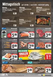 Gazetka promocyjna E Center - Angebote der Woche - Gazetka - ważna od 30.09 do 30.09.2023 - strona 28 - produkty: aktionspreis, angebot, angebote, aqua, backfisch, baguette, blattspinat, bolognese, brokkoli, deutschlandcard, eis, elle, erbsen, filet, fisch, fische, Fischer, fleisch, garnelen, haselnuss, kaes, kartoffel, kartoffeln, Kartoffelpüree, knoblauch, korn, lachs, lachsfilet, Langkornreis, lasagne, lebensmittel, LG, mac, möhren, Muscheln, ndk, nuss, omega, Omega-3, püree, pute, putenschnitzel, reis, Ria, riesengarnelen, rind, rinder, Rinderroulade, rinderrouladen, rouladen, rwe, salz, Schere, schnitzel, spinat, thunfisch, Ti, uhr, walnuss