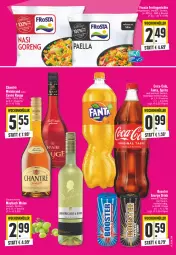 Gazetka promocyjna Edeka - Angebote der Woche - Gazetka - ważna od 25.03 do 25.03.2023 - strona 3 - produkty: coca-cola, cola, elle, fanta, fertiggericht, fertiggerichte, flasche, frosta, gin, maybach, sprite, Ti, wein, weinbrand, weine